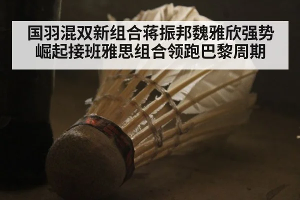 国羽混双新组合蒋振邦魏雅欣强势崛起接班雅思组合领跑巴黎周期